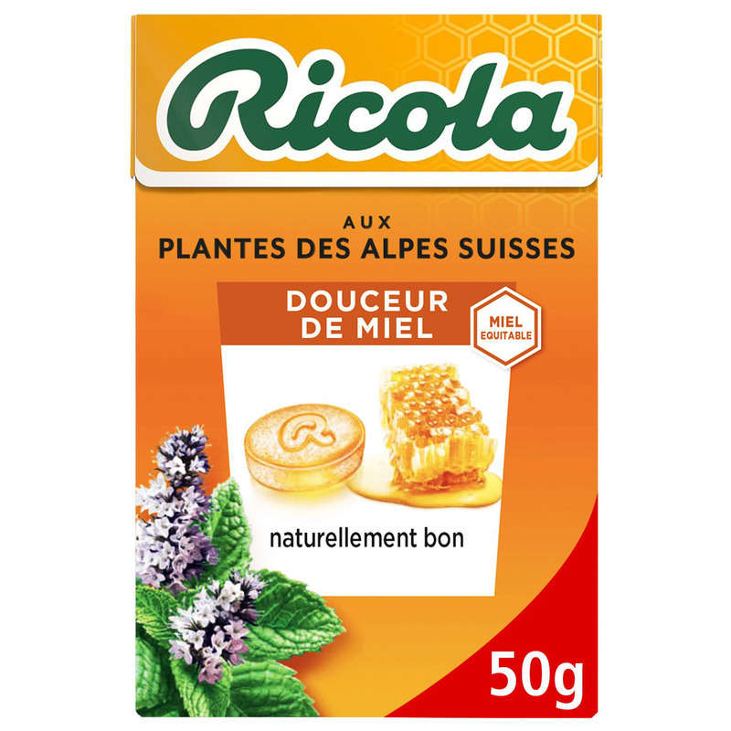 Ricola douceur de miel 50g