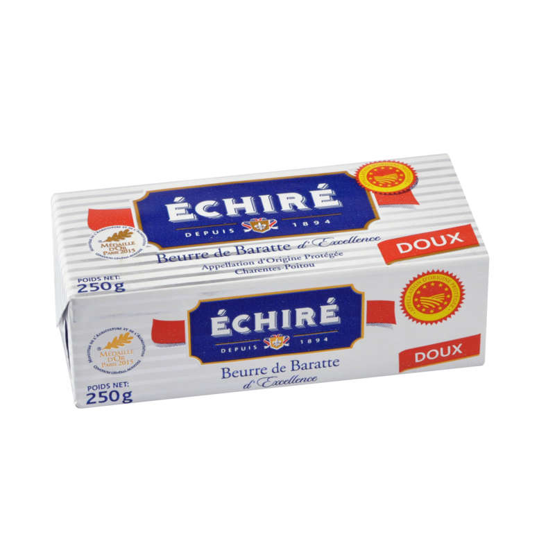 Echiré sweet butter AOP from Deux-Sèvres 250g