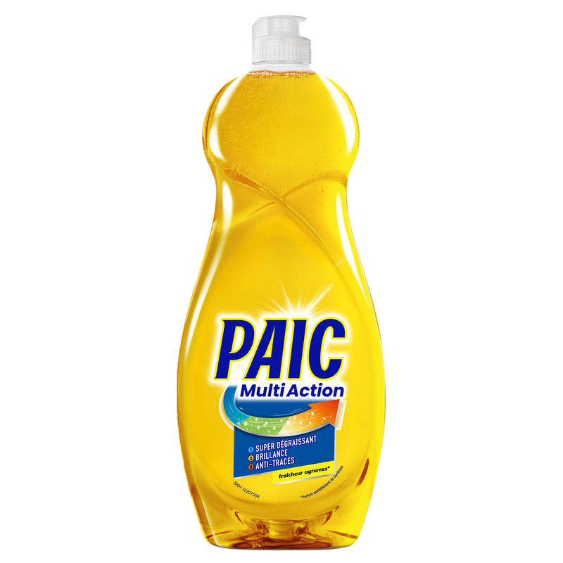 Paic Liquide Vaisselle Multi-Action Fraicheur Agrumes 750Ml