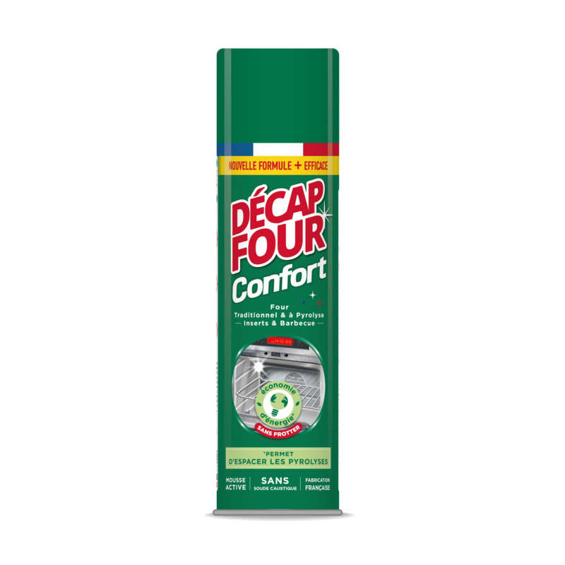 Comfort oven decap aerosol, traditional or pyrolytic oven 500ml