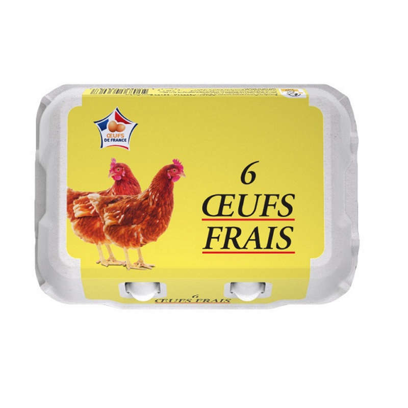 Oeuf Frais x6