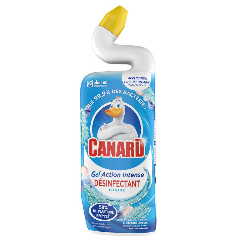 Canard Wc gel action intense désinfectant parfum marine 750ml