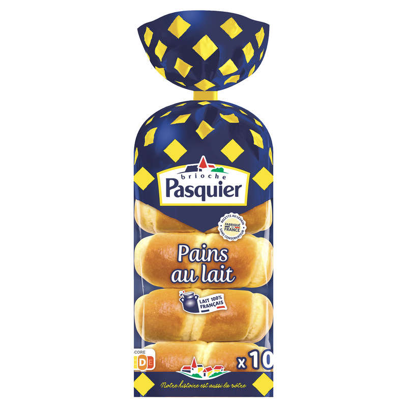 Brioche Pasquier Pains au Lait x10 350g