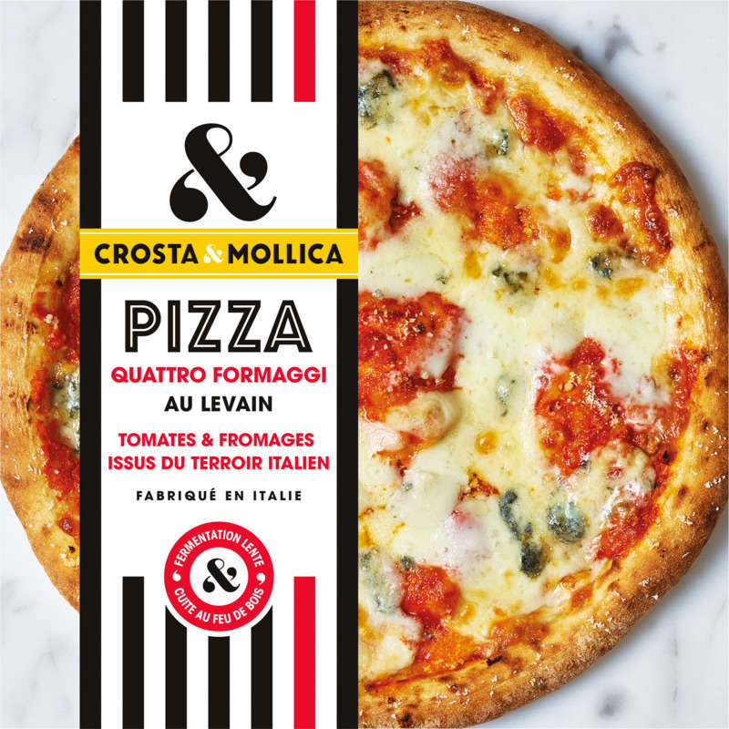 Crosta et mollica crostamolli pizza 4 formaggi 423g