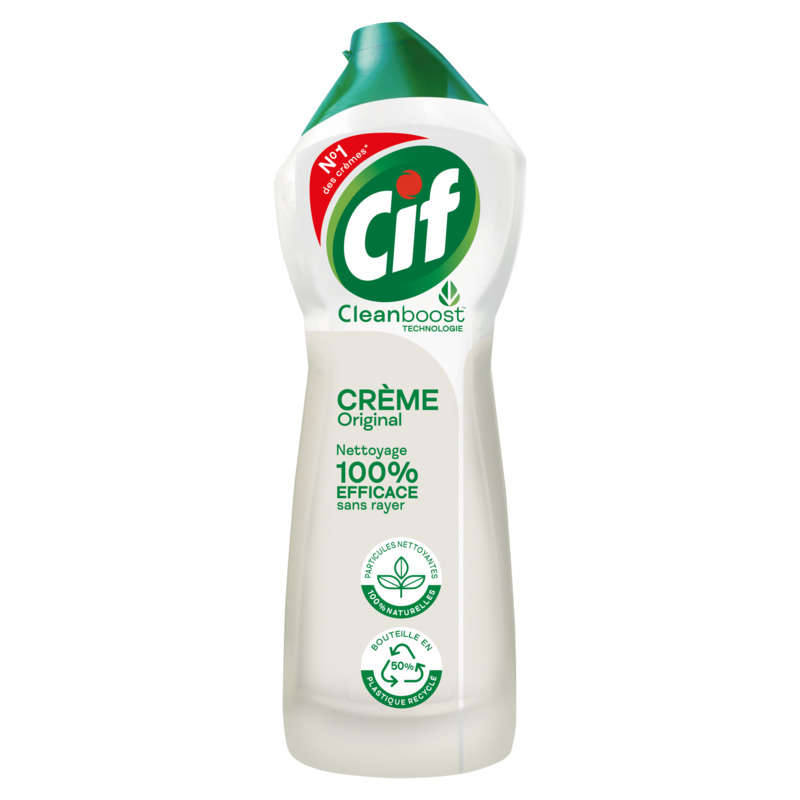 Cif Clean Boost Original Scouring Cream Cleaner 750ml