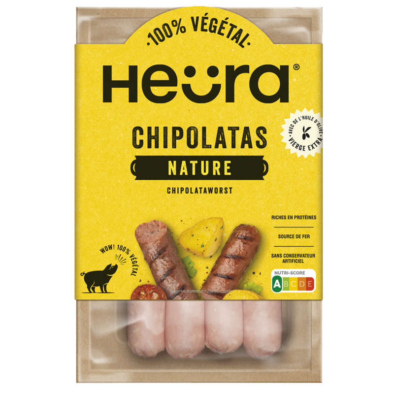 Heura chipolats nature 216g