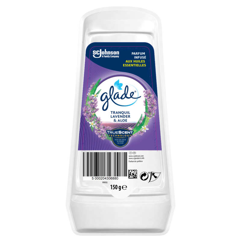 Glade Long Lasting Gel Air Freshener Lavender 150g