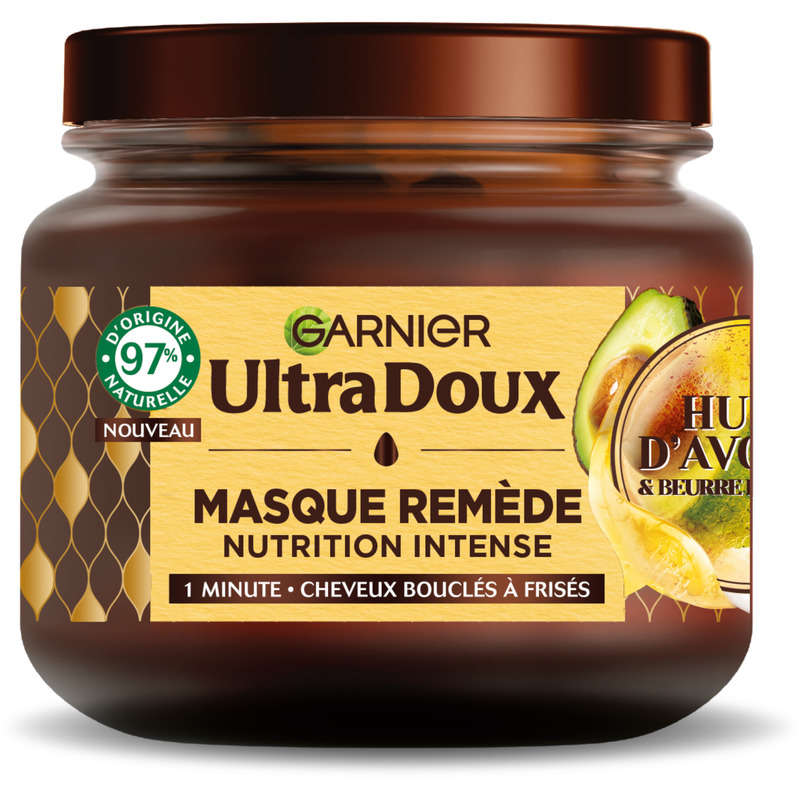 Garnier ultra doux masque remède avocado shea 340ml