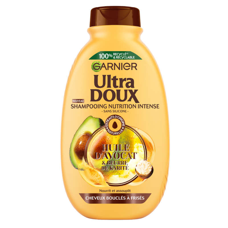 Garnier ultra doux intense nutrition shampoo avocado shea 300ml