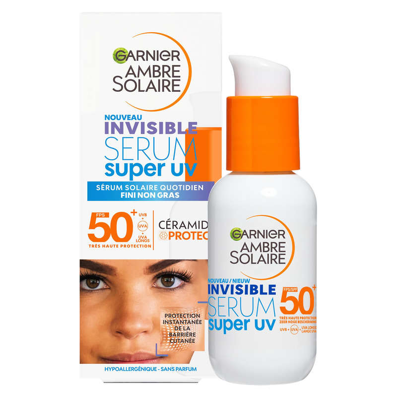 Garnier- Ambre Solaire Sérum Solaire Quotidien SPF50 30ml