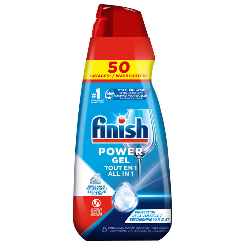 Finish power gel tout en 1 - 1L