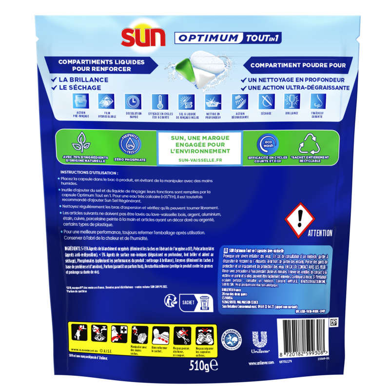 Sun capsule optimum citron x34