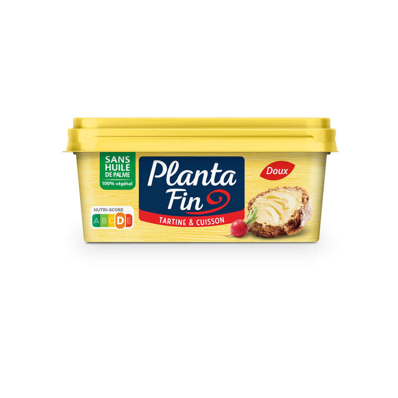 Planta Fin 100% vegetable soft margarine 225g