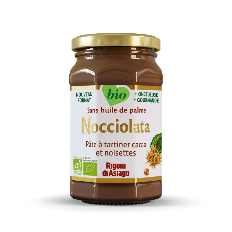 Rigoni Di Asiago Nocciolata Organic Cocoa and Hazelnut Spread 325g