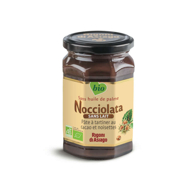 Rigoni Di Asiago Nocciolata Pâte à Tartiner Cacao et Noisettes Bio 250g