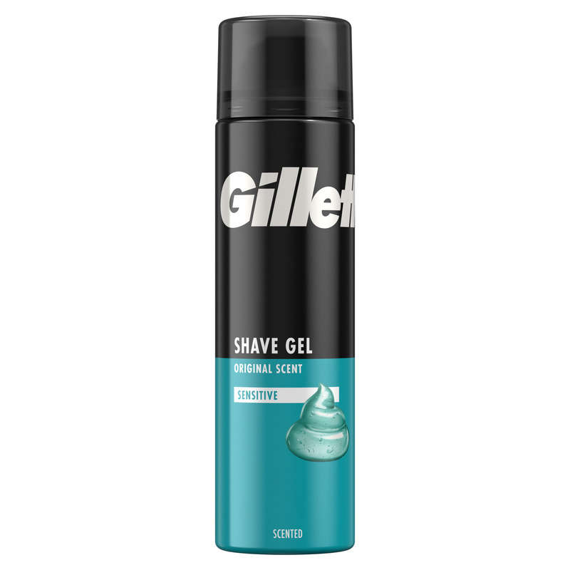 Gillette base shave gel sensitive skin 200ml