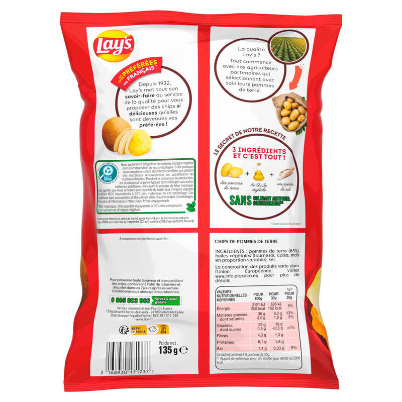 Lay's Nature 135g