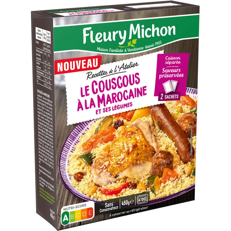 Fleury Michon le couscous à la marocaine 450g