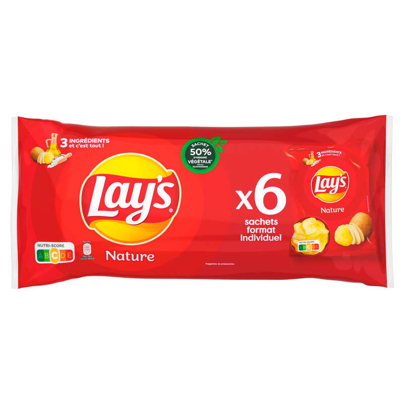 Lay's nature 6x 25g