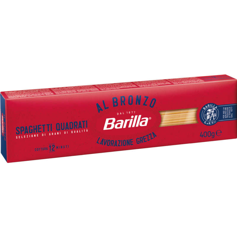 Barilla spaghetti quadrati albronzo 400g