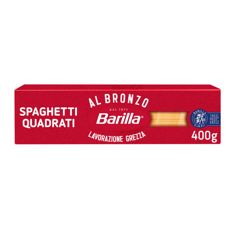 Barilla spaghetti square albronzo 400g