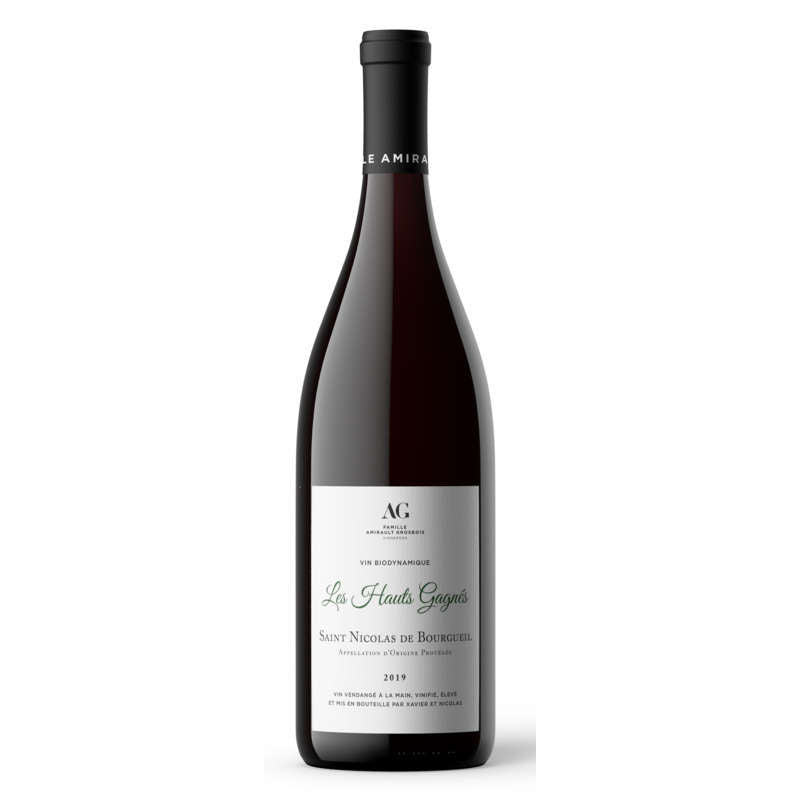 Les Hauts Gagnés aop St Nicolas de Bourgueil rouge bio 2019 - 75cl