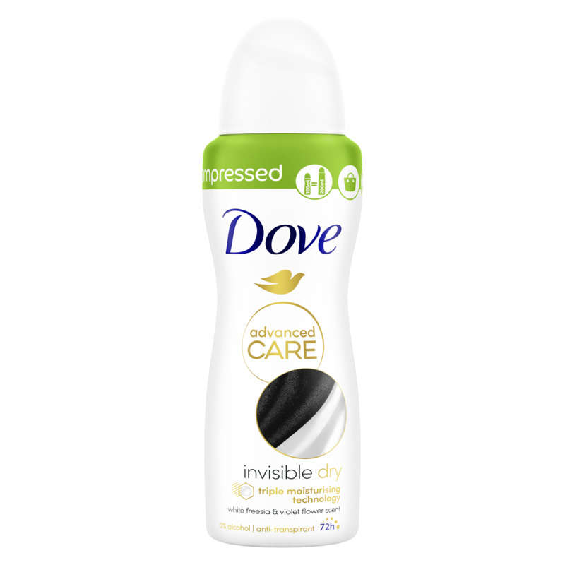 Dove Déodorant Invisible Dry 100ml