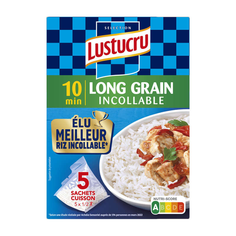 Lustucru Riz Long Grain Incollable 450g