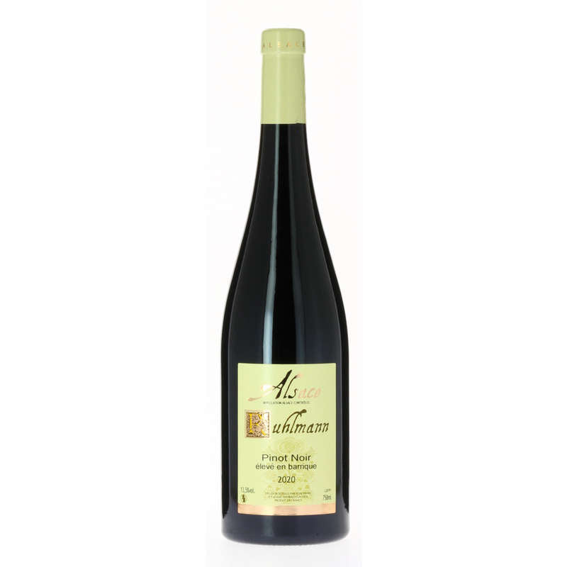 Ruhlmann alsace pinot noir élevé en barrique 2020 - 75cl