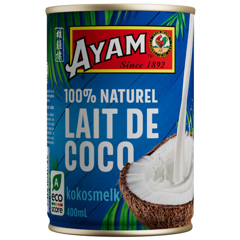 Ayam 100% natural coconut milk 400ml