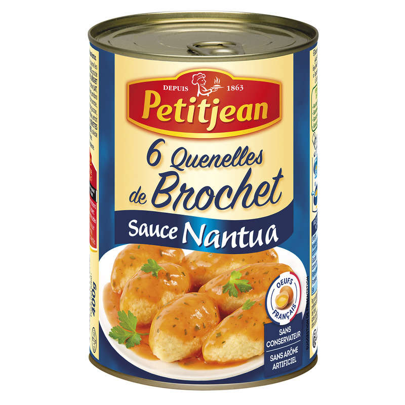 Petitjean 6 Pike Quenelles with Nantua Sauce 400G