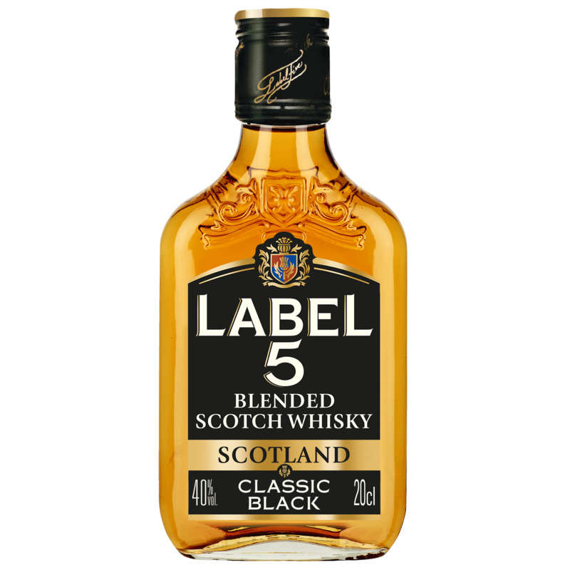 Label 5 Blended Scottish Whiskey 40% Vol. 20cl