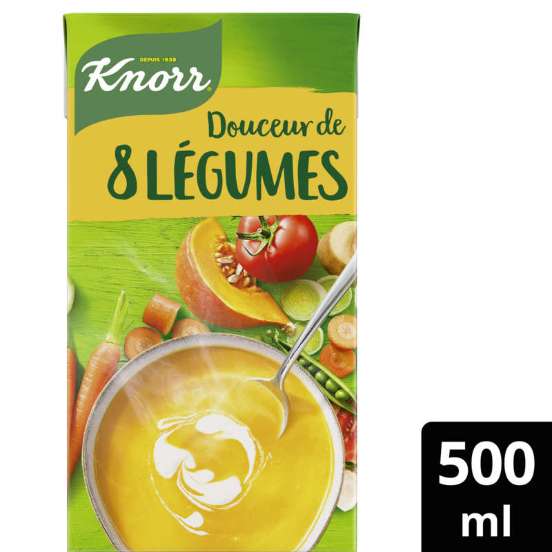 Knorr Soupe Douceur de 8 Légumes à la Crème Fraîche 50cl