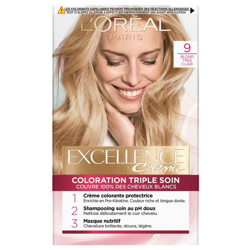 Excellence Crème Coloration 9 Blond très clair