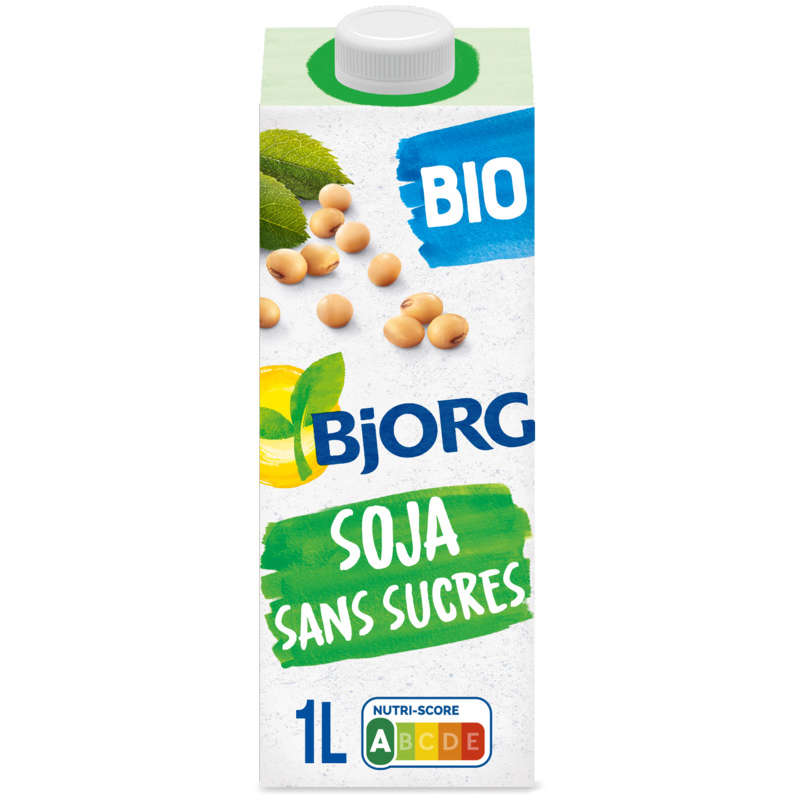 Bjorg Boisson soja nature sans sucres bio 1L