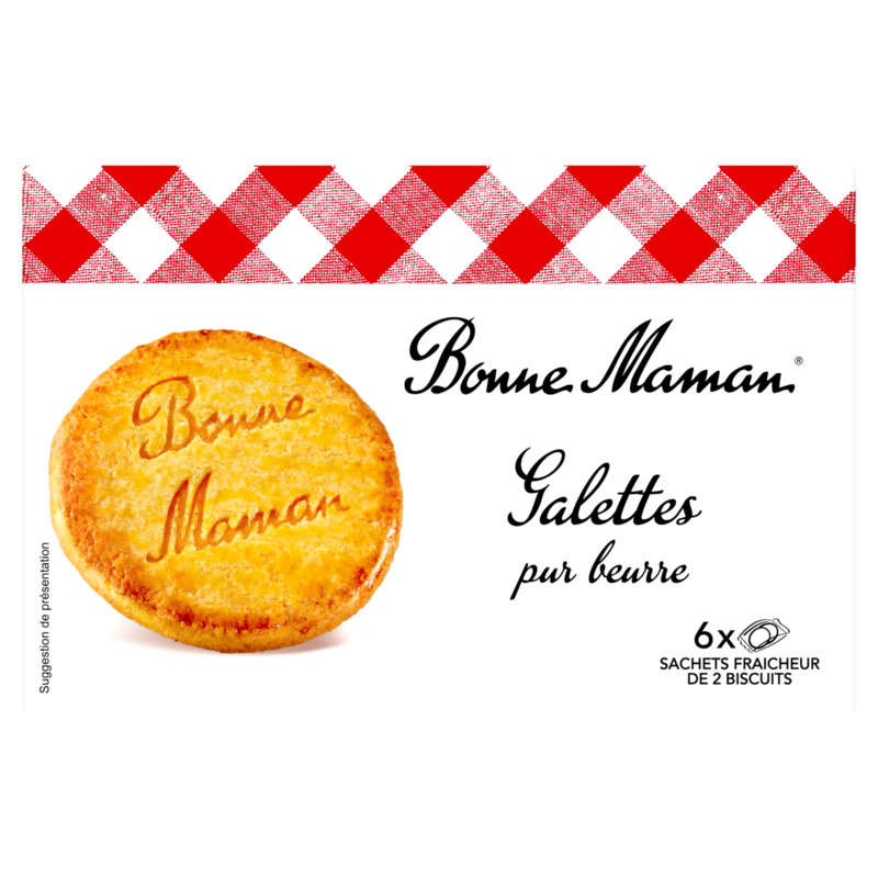 Bonne Maman Galette pur beurre 170 g