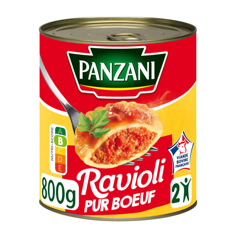 Panzani Pure beef ravioli 800g