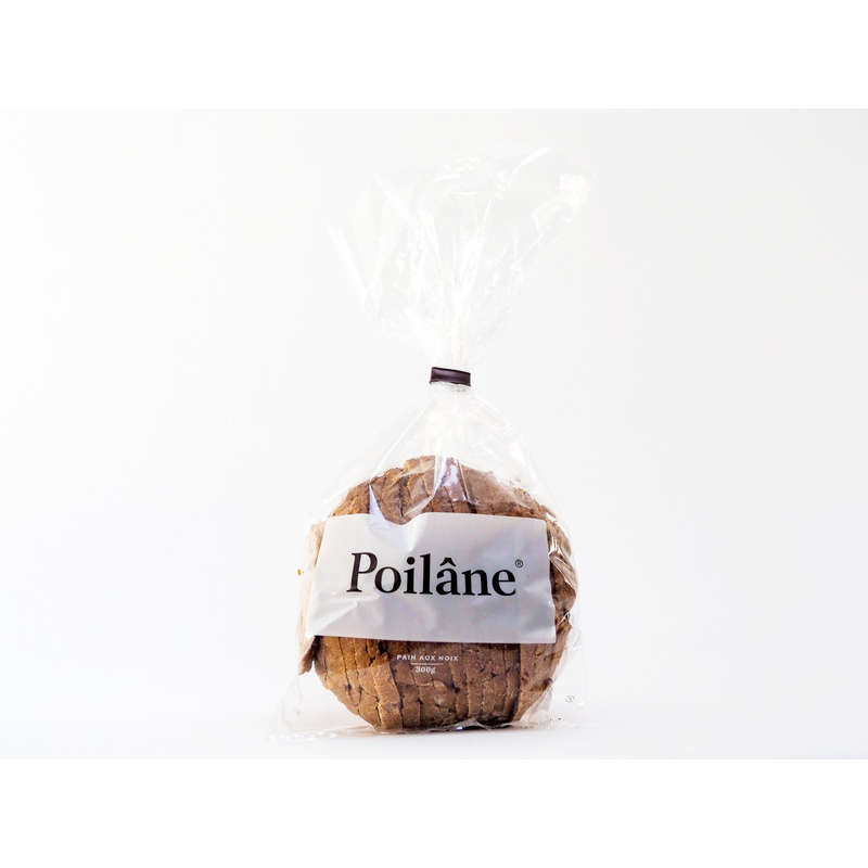 Poilane Pain aux noix tranché 300g