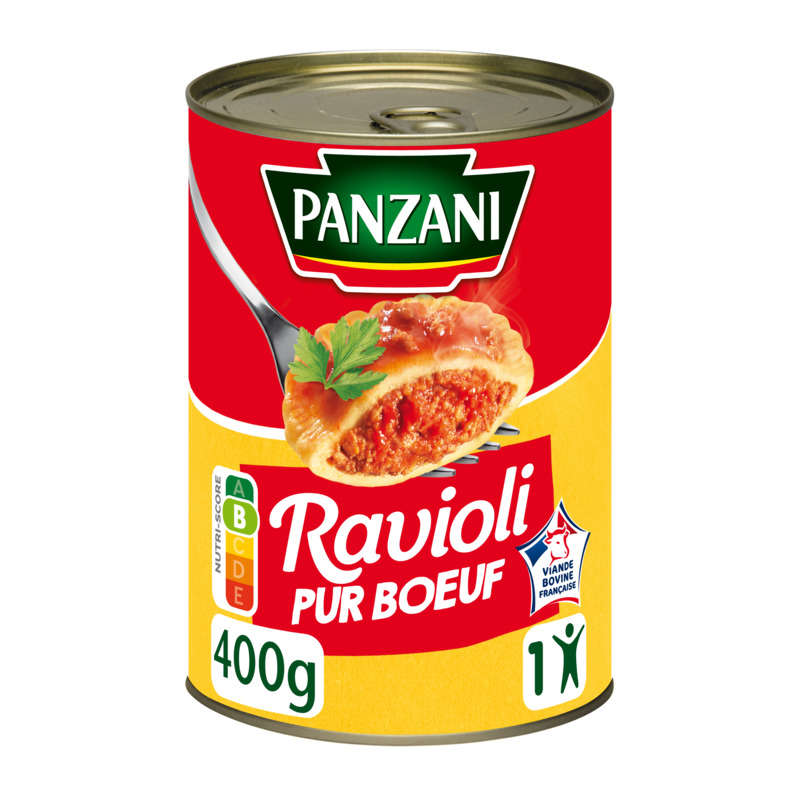 Panzani Ravioli Pur Boeuf 400g